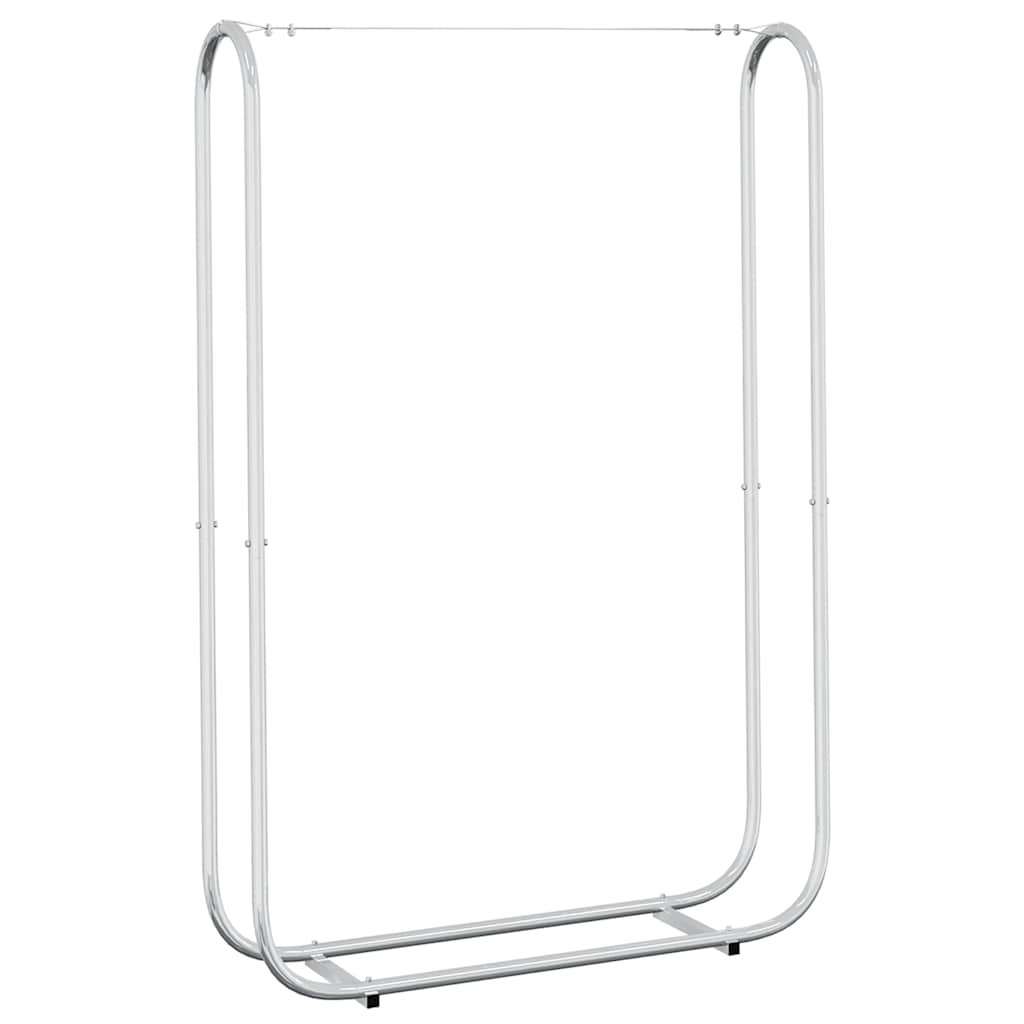 Vidaxl camino 100x25x150 cm in acciaio zincato