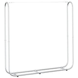 Krb vidaxl 150x25x150 cm galvanizovaná ocel