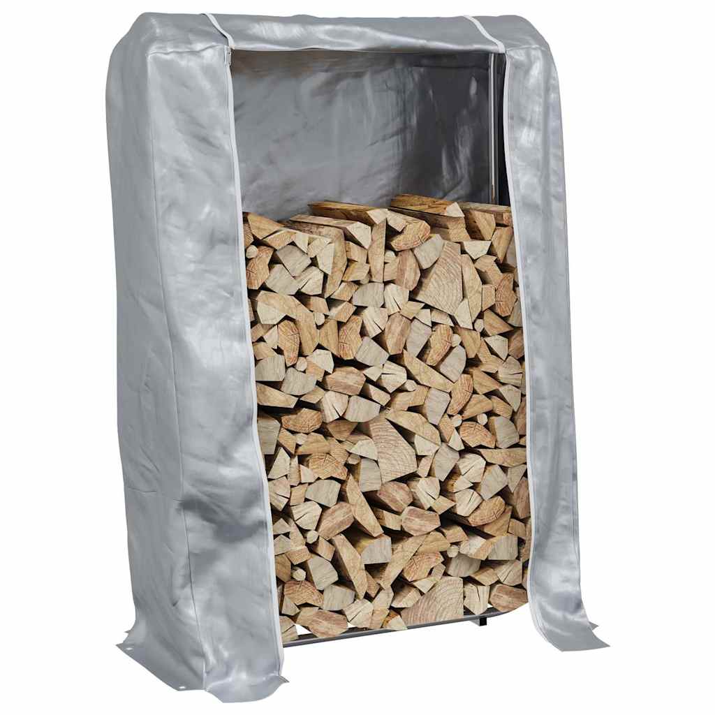 Kamin vidaxl z dežnim pokrovom 100x25x150 cm pocinkano jeklo