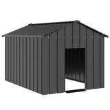 Vidaxl Dog podstrešje s streho 113x153x101 cm pocinkano jeklo
