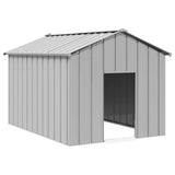 Vidaxl Dog podstrešje s streho 113x153x101 cm pocinkano jeklo