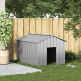 Vidaxl Dog podstrešje s streho 113x153x101 cm pocinkano jeklo