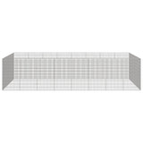 VidaXL Animal Storage 24 Panels 54x100 cm Galvanized iron