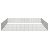 VidaXL Animal Storage 48 Panels 54x100 cm Galvanized iron