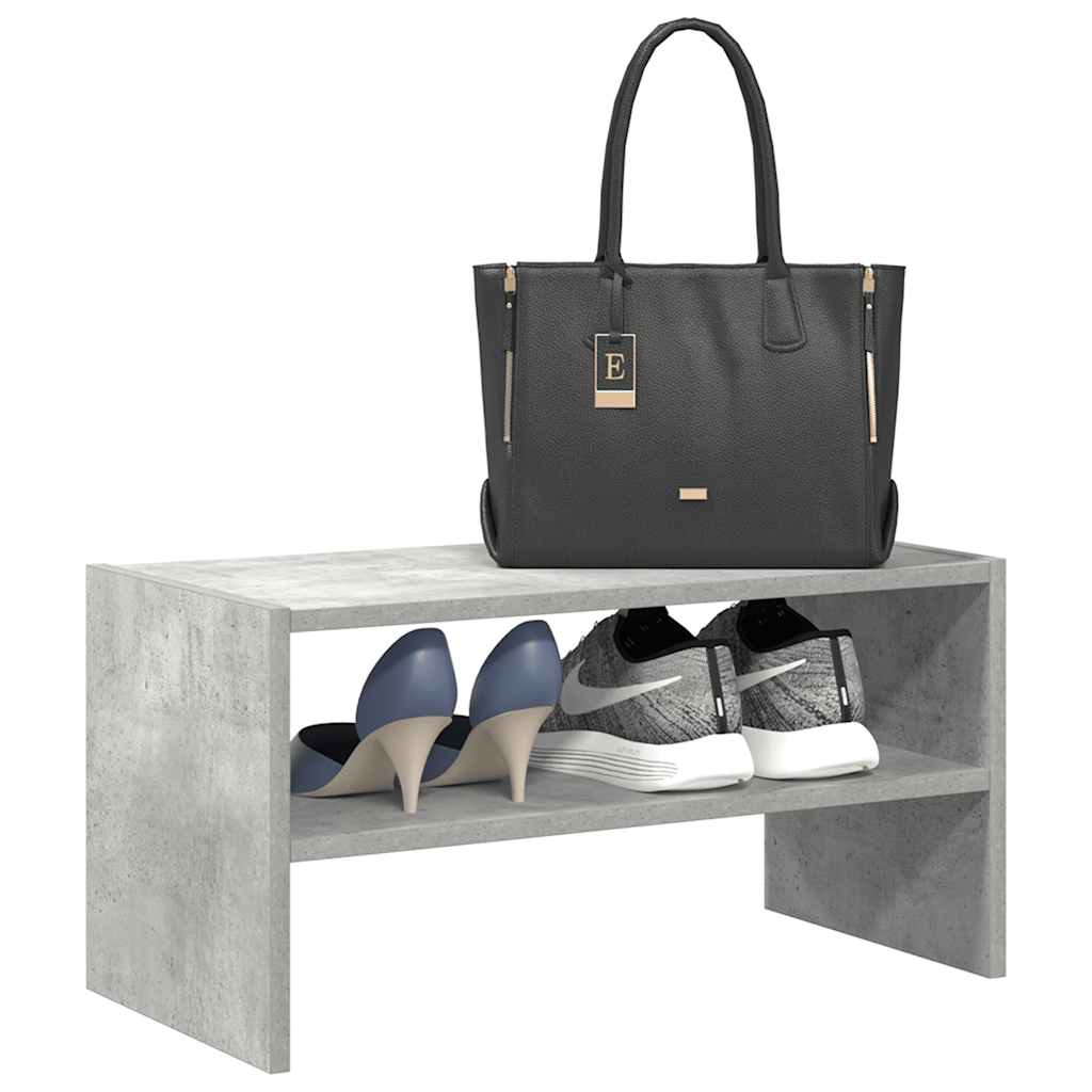 Vidaxl shoe rack stackable 60x30x30.5 cm concrete price