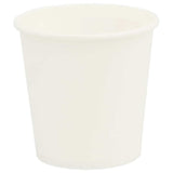 Vidaxl papirnate kavne skodelice 1000 st 4oz 100 ml bele