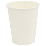 Vidaxl papirnate kavne skodelice 1000 pcs 8oz 200 ml bele