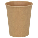 Vidaxl paper coffee cups 1000 pcs 8oz 200 ml brown
