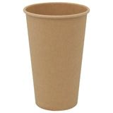 Vidaxl paper coffee cups 1000 st 16OZ 400 ml brown