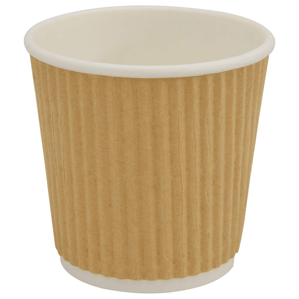 Vidaxl paper coffee cups 1000 pcoz 100 ml brown