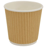 Vidaxl paper coffee cups 1000 pcoz 100 ml brown