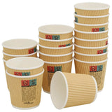 Vidaxl paper coffee cups 1000 pcoz 100 ml brown
