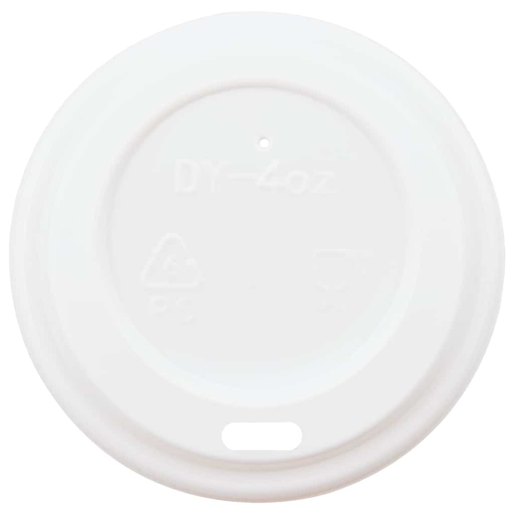 Vidaxl paper coffee cup lods Ø60 mm 4OZ 1000 ST plastic white