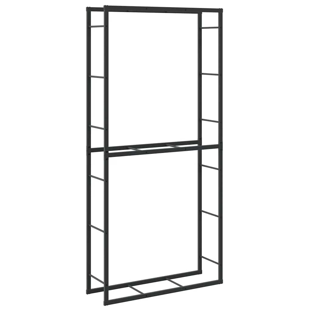 Krb Vidaxl krb 100x30x209 cm ocel černá