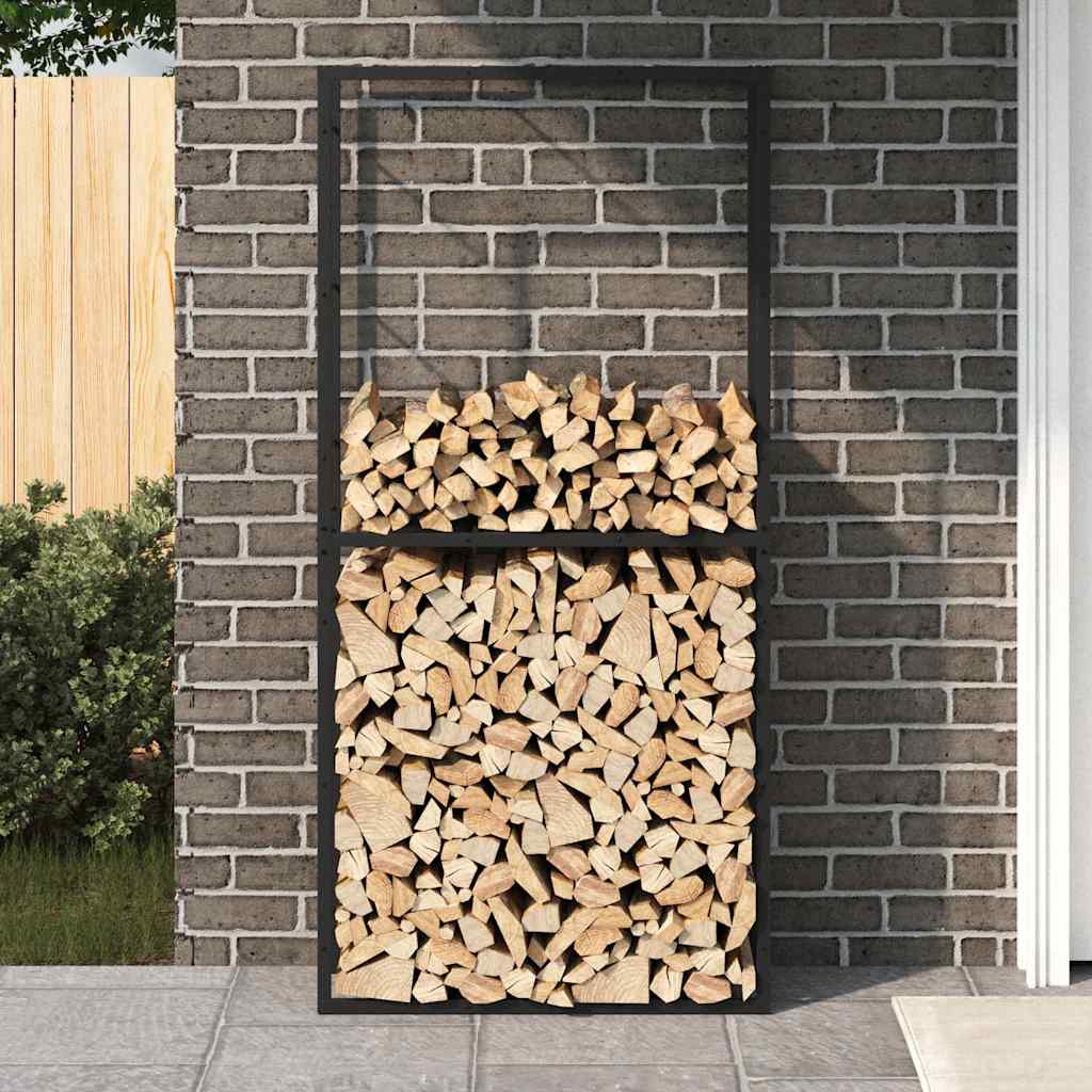 Krb Vidaxl krb 100x30x209 cm ocel černá