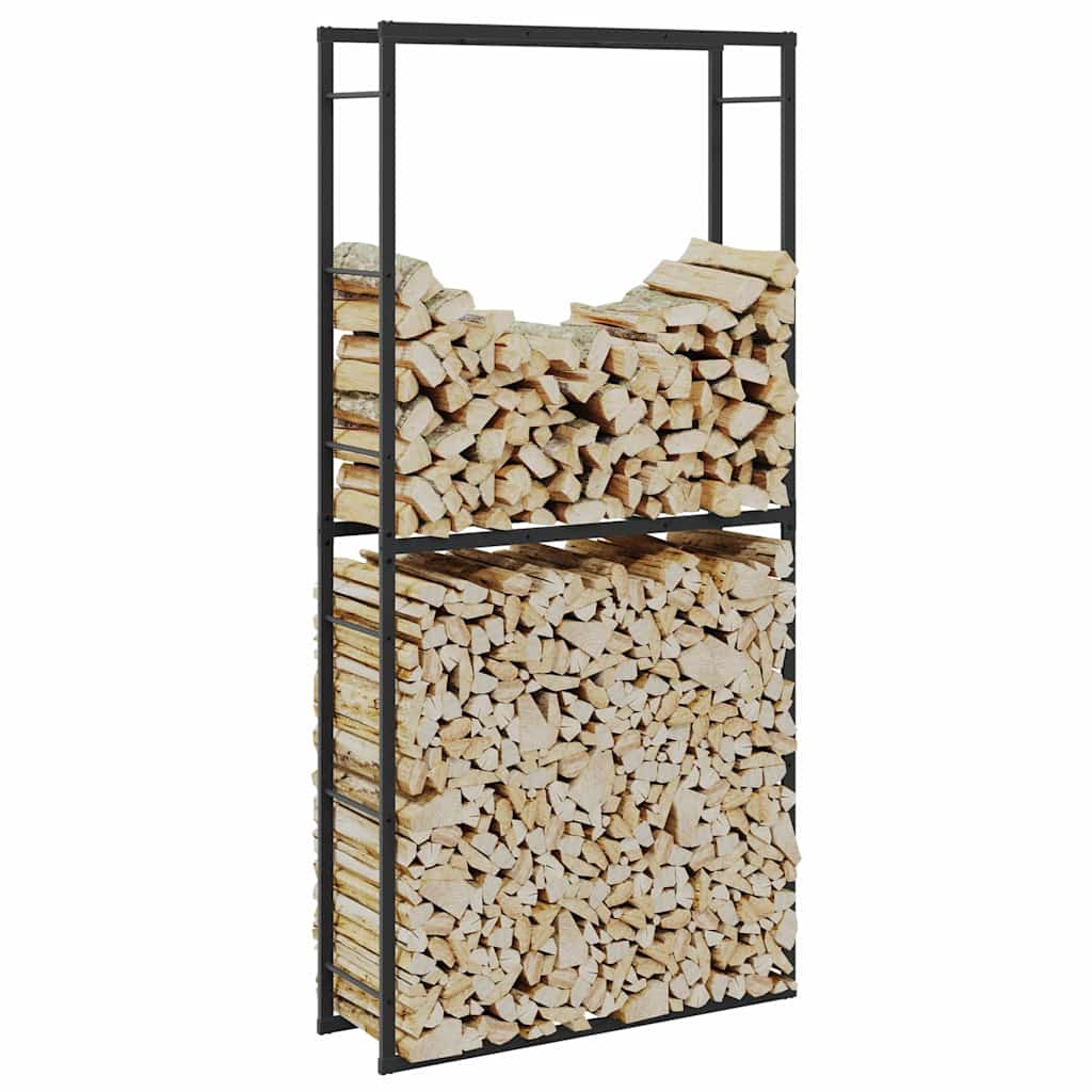 Krb Vidaxl krb 100x30x209 cm ocel černá