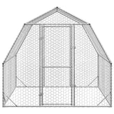 Vidaxl Chicken run 2.5x2x2.25 m galvanized steel