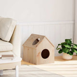 Vidaxl Kattenhuis 41x50x50 cm Solid pine