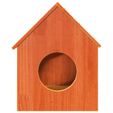Vidaxl Kattenhuis 41x50x50 cm pevná borovice hnědá