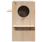 Vidaxl Kattenhuis 43x43x60 cm Solid pine