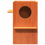Vidaxl Kattenhuis 43x43x60 cm pevná borovice