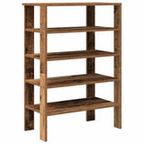 VidaXL shoe rack 61x32x87.5 cm processed wood old wood colored