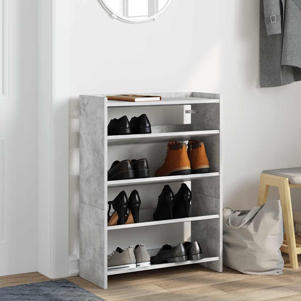 Stojan na boty Vidaxl 60x25x81 cm Zpracované dřevěné betonové ceny