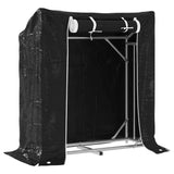 Krb Vidaxl s dešťovým pokrývcem 100,5x40,5x110,5 cm ocel