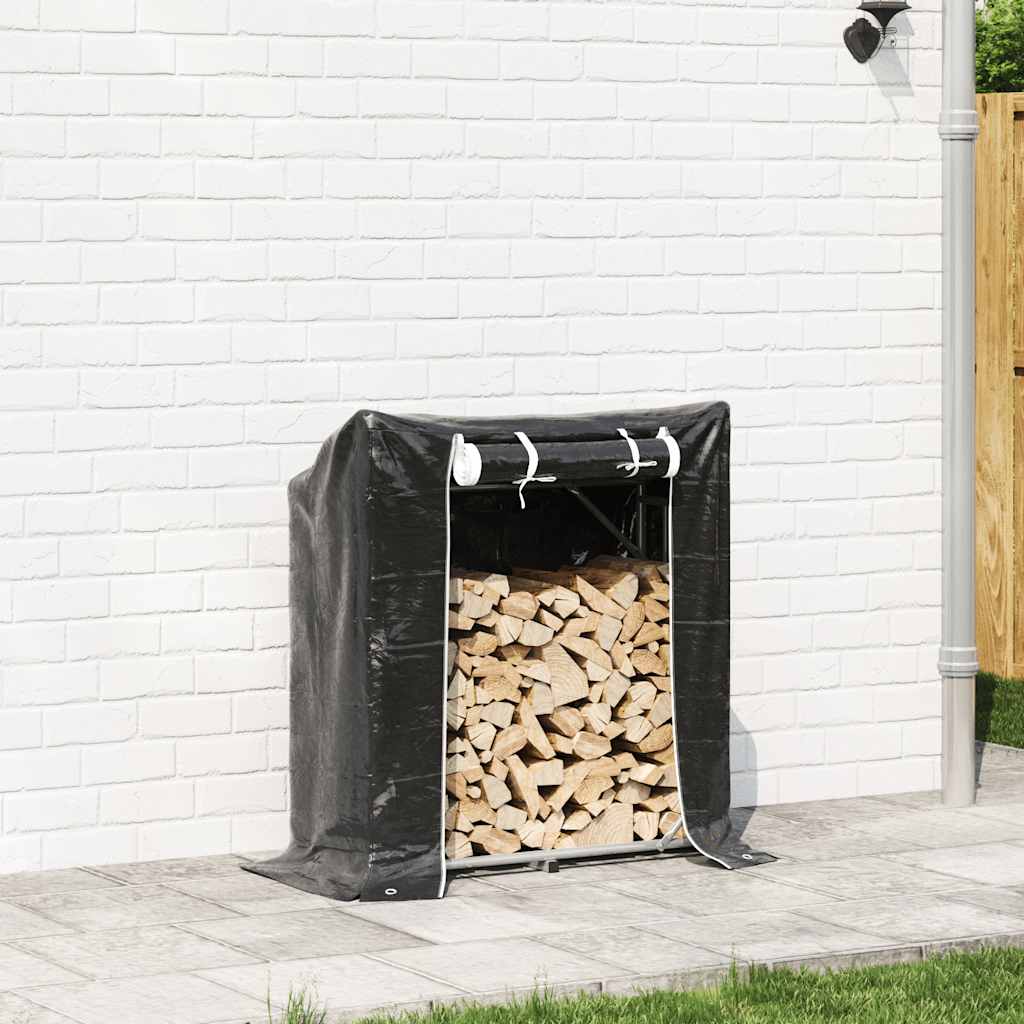 Krb Vidaxl s dešťovým pokrývcem 100,5x40,5x110,5 cm ocel