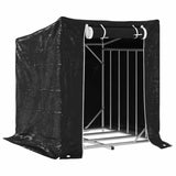 Krb Vidaxl s dešťovým pokrývcem 100,5x100.5x110,5 cm ocel