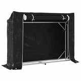 Krb Vidaxl s dešťovým pokrývcem 151x40,5x110,5 cm ocel