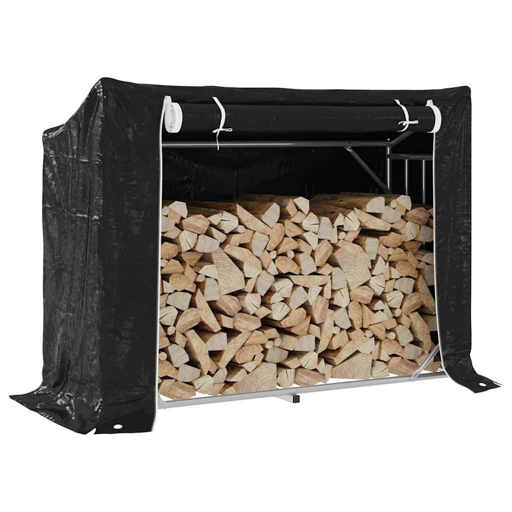 Krb Vidaxl s dešťovým pokrývcem 151x60,5x110,5 cm ocel