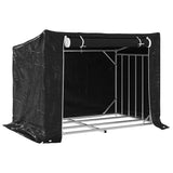 VIDAXL -Kamin mit Regenabdeckung 150,5 x 100,5 x 10,5 cm Stahl
