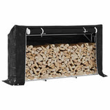 Krb Vidaxl s dešťovým pokrývcem 200,5x41x110,5 cm ocel