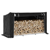 VIDAXL -Kamin mit Regenabdeckung 200,5 x 80,5 x 10,5 cm Stahl