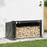 Krb Vidaxl s dešťovým pokrývcem 200,5x100.5x110,5 cm ocel