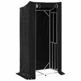 Vidaxl krb s dešťovým krytem 100x60x200 cm Galvanizovaná ocel
