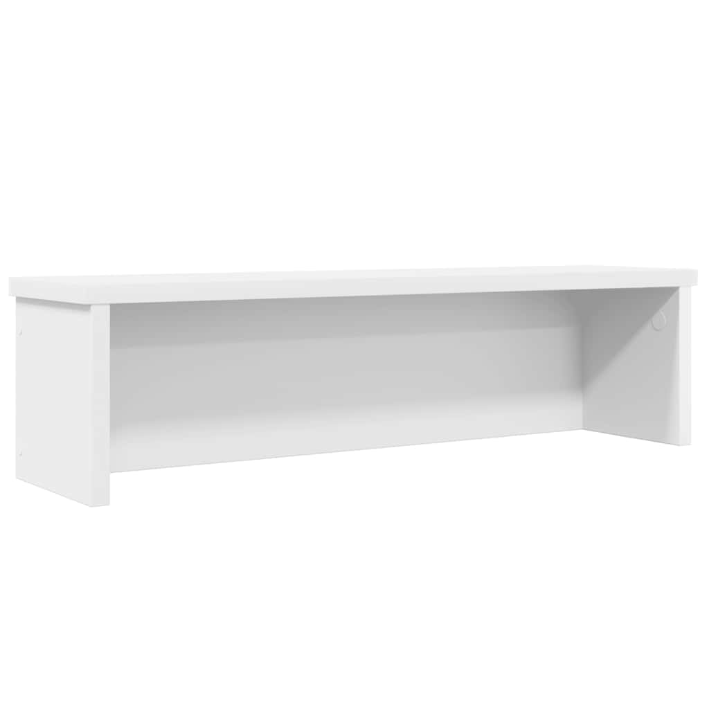 Vidaxl kitchen rack stackable 60x15x16 cm processed wood white