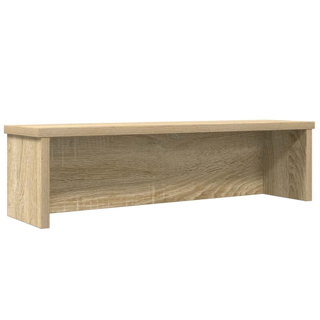 Vidaxl kitchen rack stackable 60x15x16 cm processed wood sonoma oak color