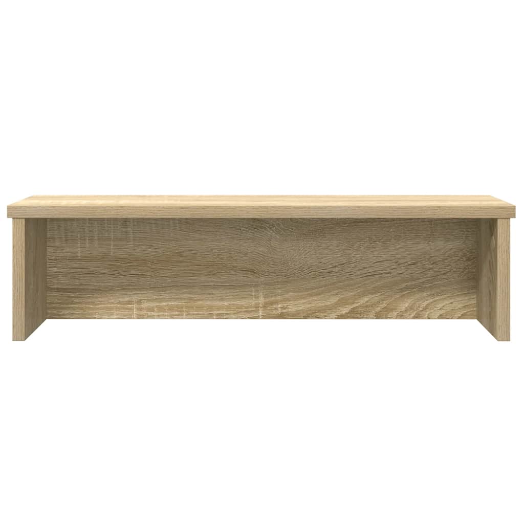 Vidaxl kitchen rack stackable 60x15x16 cm processed wood sonoma oak color