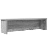 Vidaxl kitchen rack stackable 60x15x16cm processed wood gray sonoma oak