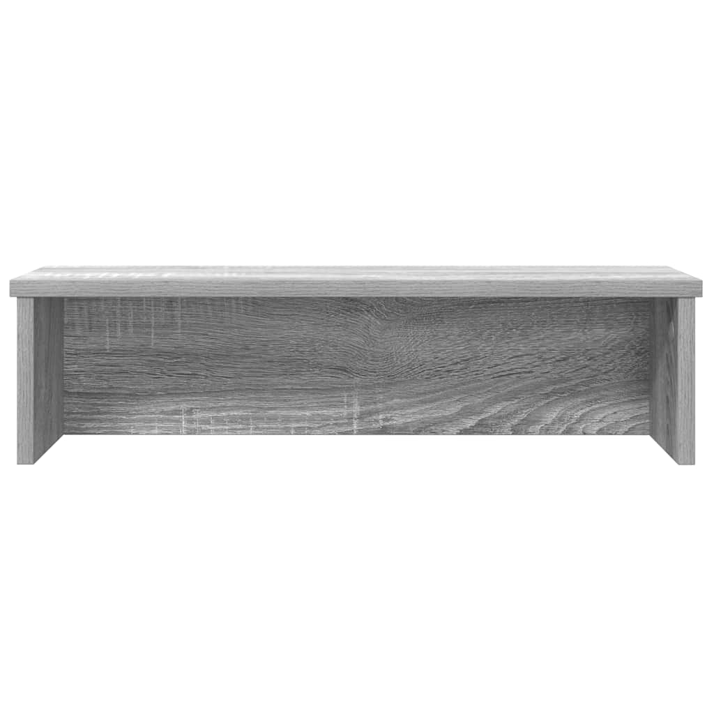 Vidaxl kitchen rack stackable 60x15x16cm processed wood gray sonoma oak