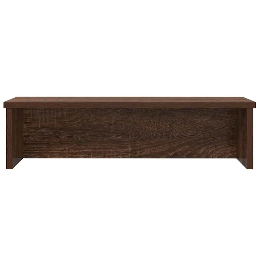 Vidaxl kitchen rack stackable 60x15x16 cm processed wood brown oak color