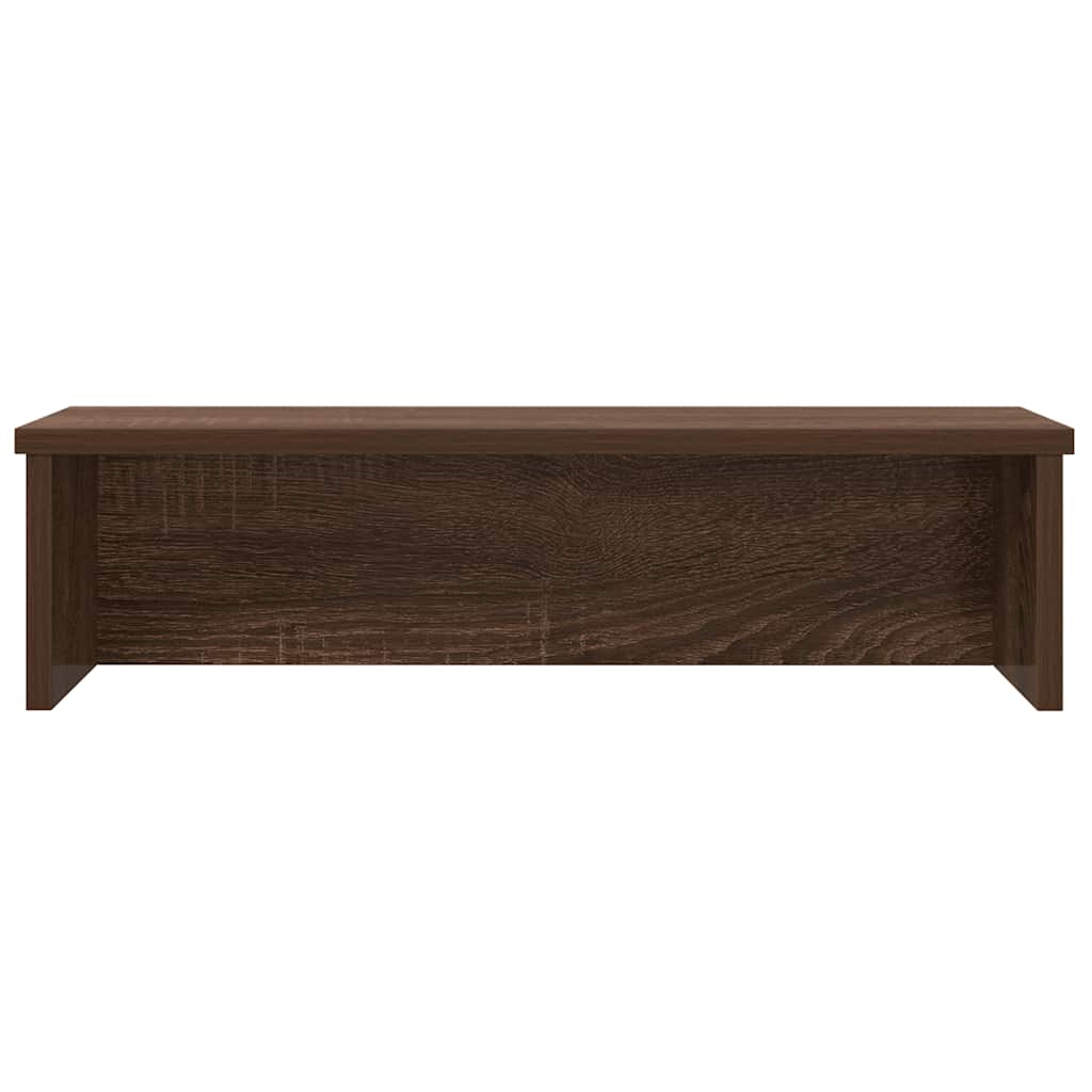 Vidaxl kitchen racks stackable 2 pcs 60x15x16 cm brown oak color
