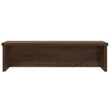 Vidaxl kitchen racks stackable 2 pcs 60x15x16 cm brown oak color