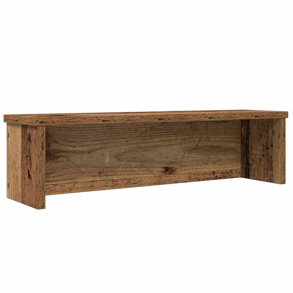 Vidaxl kitchen rack stackable 60x15x16 cm processed wood old wood colored