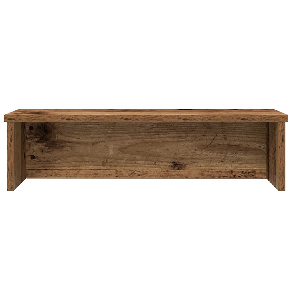 Vidaxl kitchen rack stackable 60x15x16 cm processed wood old wood colored