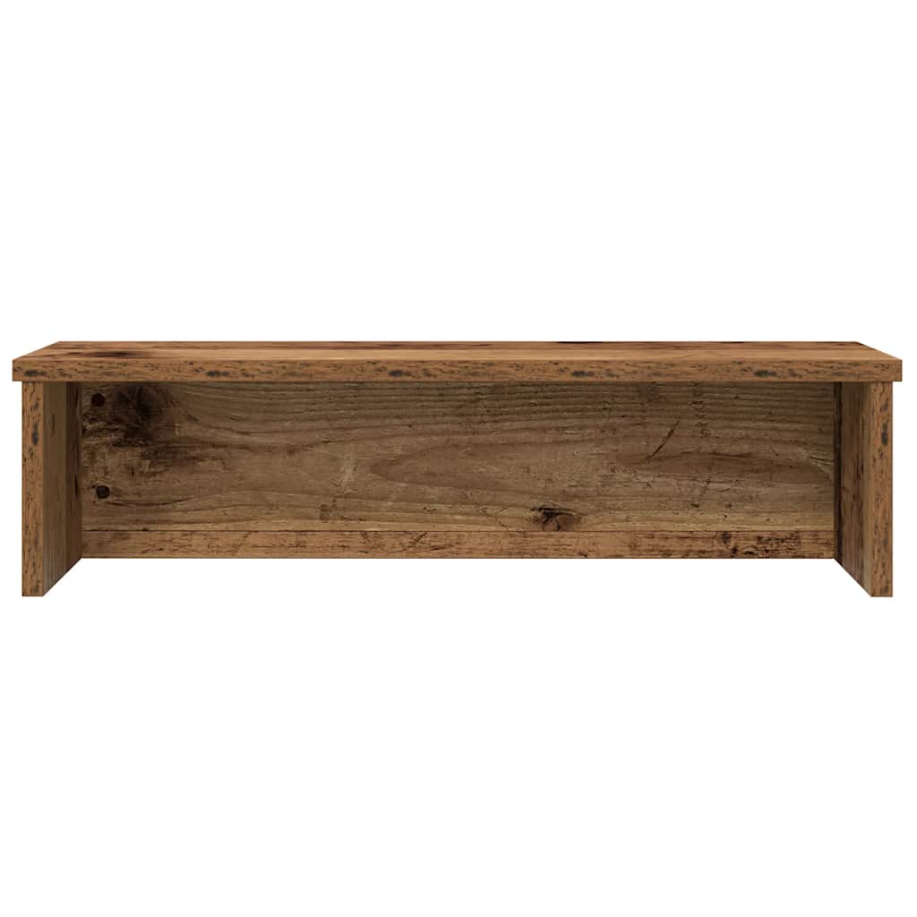 Vidaxl kitchen racks stackable 2 pcs 60x15x16 cm old wood colored