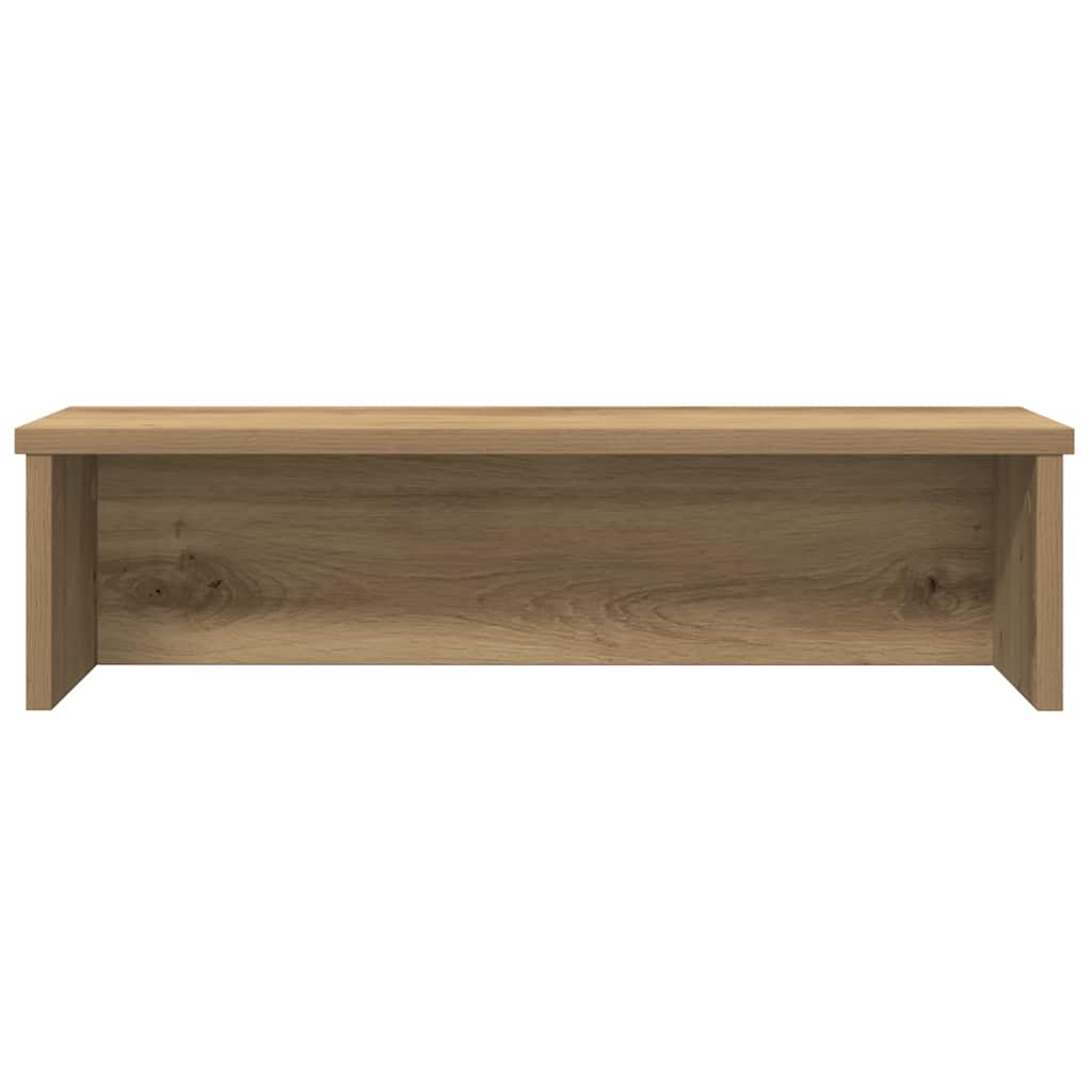 Vidaxl kitchen rack stackable 60x15x16 cm processed wood artisanal oak