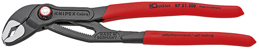 Knipex pinza per pompa acqua cobra Quick Set pinza per pompa acqua 250 mm Cobra Quick Set